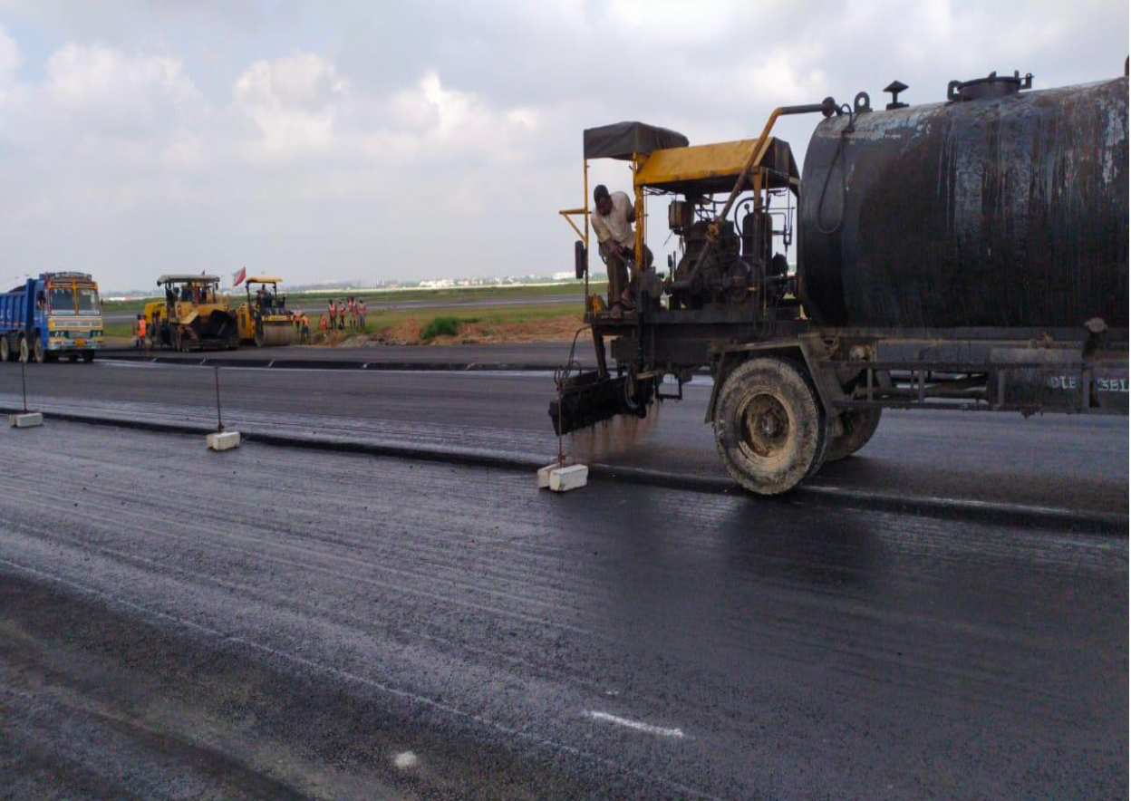 Run way construction