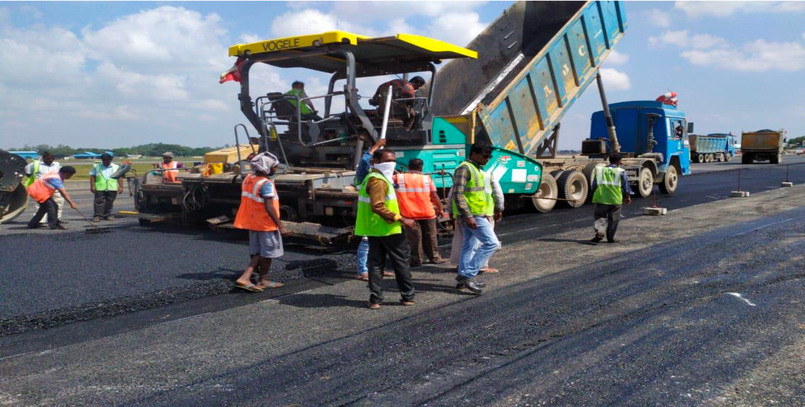 Run way construction